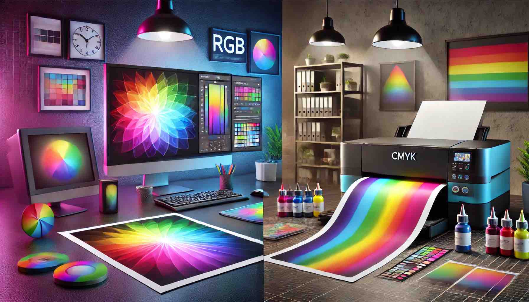 Farbräume - RGB & CMYK